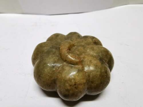 Antique Chinese Hotan jade carving