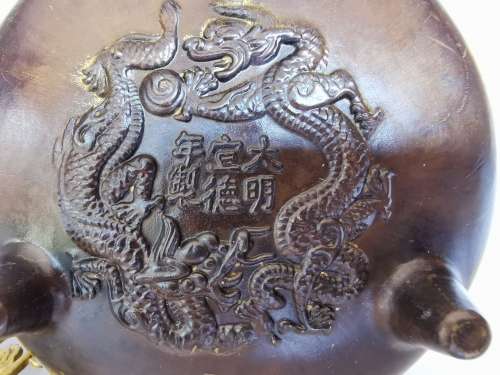 Eastern Chinese Copper incense burner