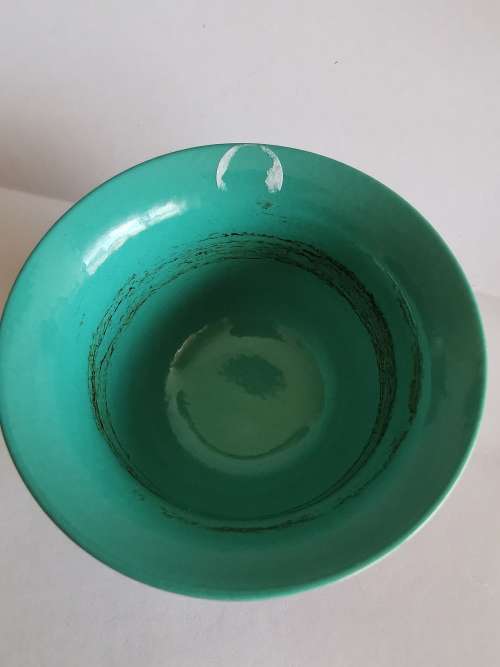 Carmine turquoise green glaze cup by China MinGuo