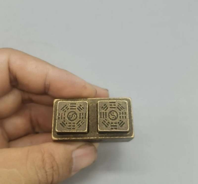 Rare,Chinese antique Three piece set of copper seals