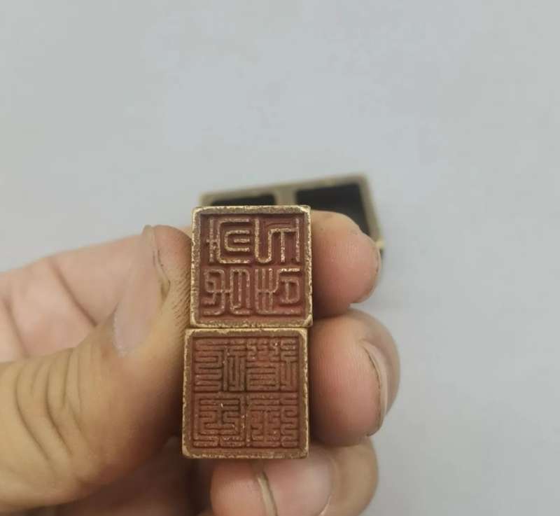 Rare,Chinese antique Three piece set of copper seals