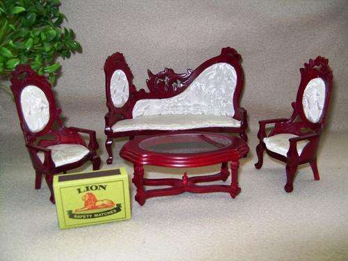 Doll House Miniature Lounge Suite
