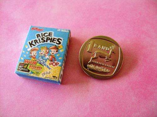 Doll House Miniatures 1/12 Scale Rice Krispies