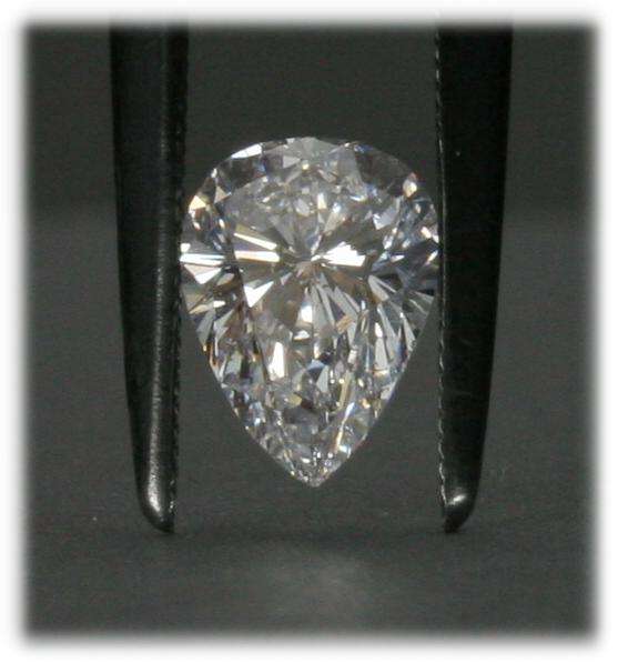 0.31ct Pear Cut Loose Diamond NDGL Certified Light Brown SI2