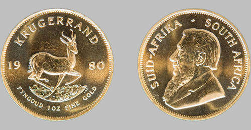 1oz Gold Kruger Rand at lowest current price. Linked Market Prices - Guaranteed Cheapest!