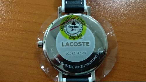 Genuine Lacoste Ladies Watch (Model  No. 2000500)