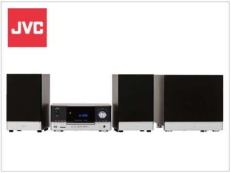 JVC Micro DVD Hifi system with Bluetooth UX-DN721