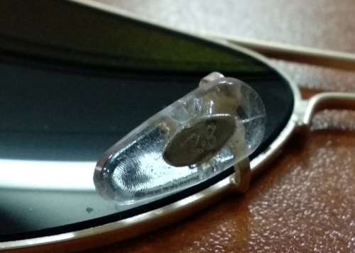 Ray-Ban RB3025 Aviator with Blue Flash Lenses