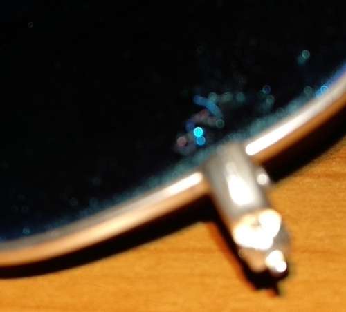 Ray-Ban RB3025 Aviator with Blue Flash Lenses