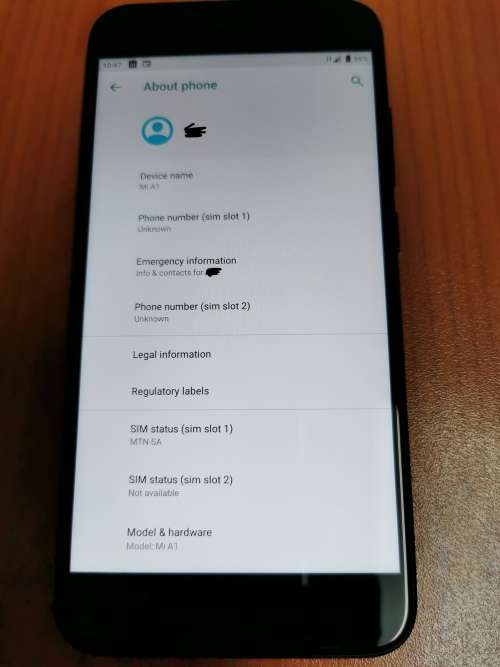Xiaomi Mi A1 32GB/4GB global version for sale - Dual Sim