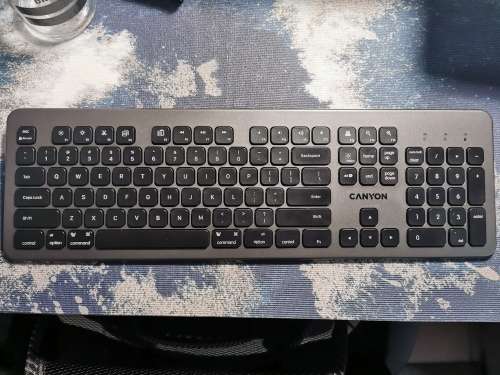 Canyon Ultra-slim wireless keyboard BK-10 Bluetooth