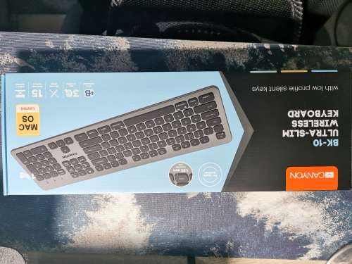 Canyon Ultra-slim wireless keyboard BK-10 Bluetooth