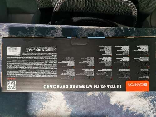 Canyon Ultra-slim wireless keyboard BK-10 Bluetooth