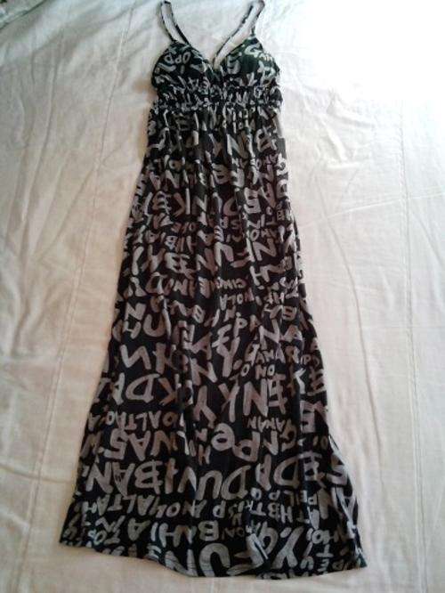 FAB GRAFFITI PRINT MAXI DRESS!