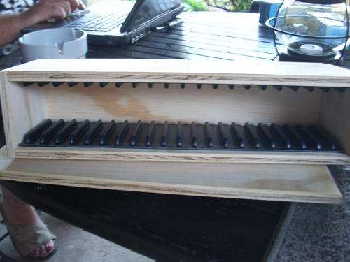 Wooden holder for ngc slabs ect holds 20 slabs