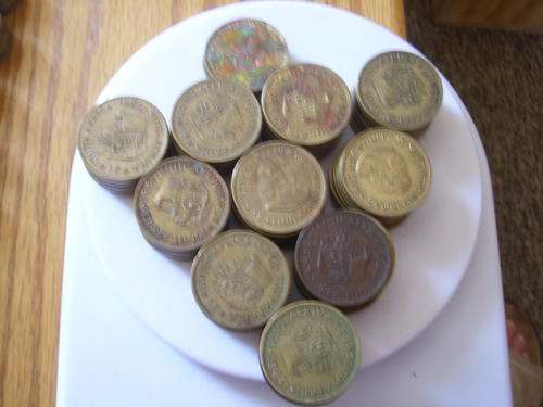 collection of 106 1 cent coins mixed 1961 to 1964