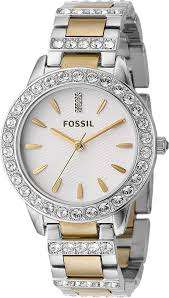 Fossil Crystal Two-tone Women's Watch ES2409