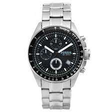 Fossil Decker Chronograph Black Dial Men's Watch CH2600