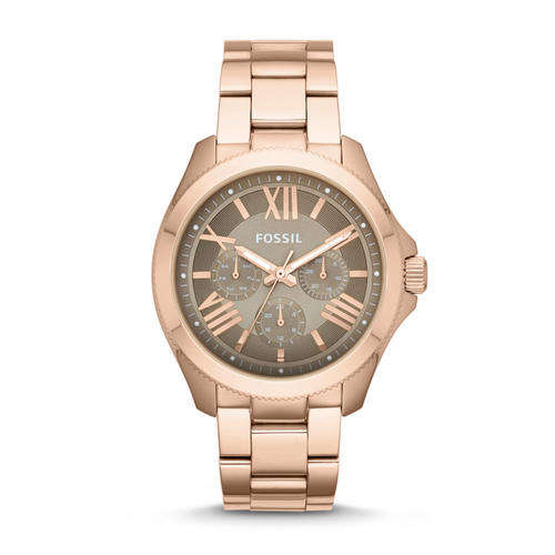Fossil Cecile Multifunction Stainless Steel Rose Gold Women's Watch AM4533