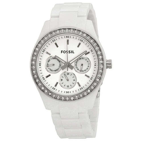 Fossil Stella White Multifunction Women's Watch ES1967 (in stock)