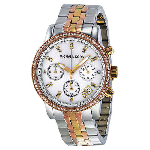 Michael Kors Ritz Chronograph Tricolour Women's Watch MK5650