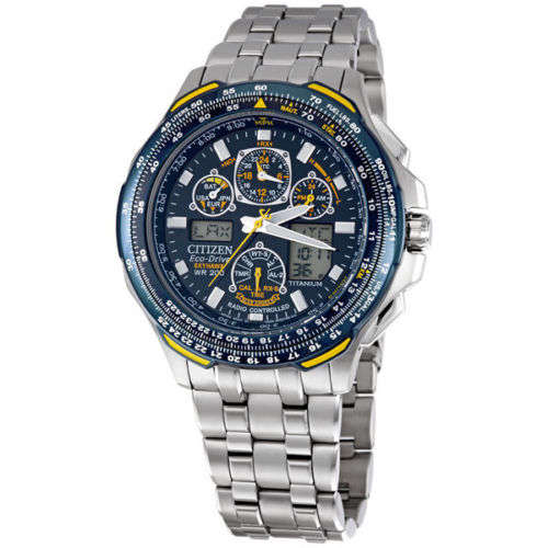 Citizen Blue Angels Skyhawk A-T Men's Watch JY0050-55L