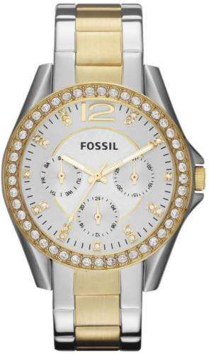 Fossil Riley Multi Function Two Tone Women's Watch ES3204