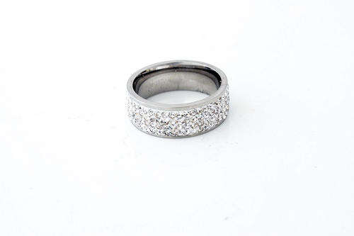 [Uniq Collections]Quad Eternity Diamond Ring Size N