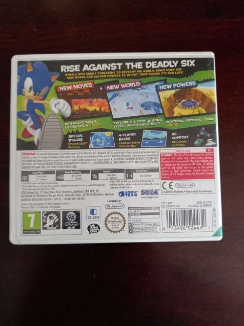 Sonic Lost World