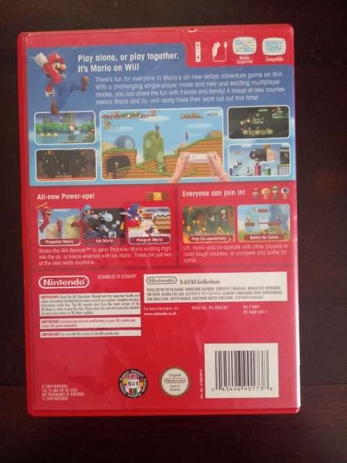 New Super Mario Bros Wii
