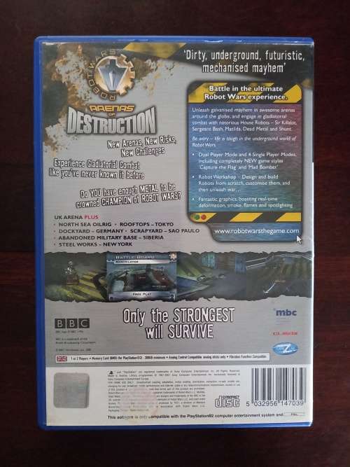 Robot Wars Arenas Of Destruction