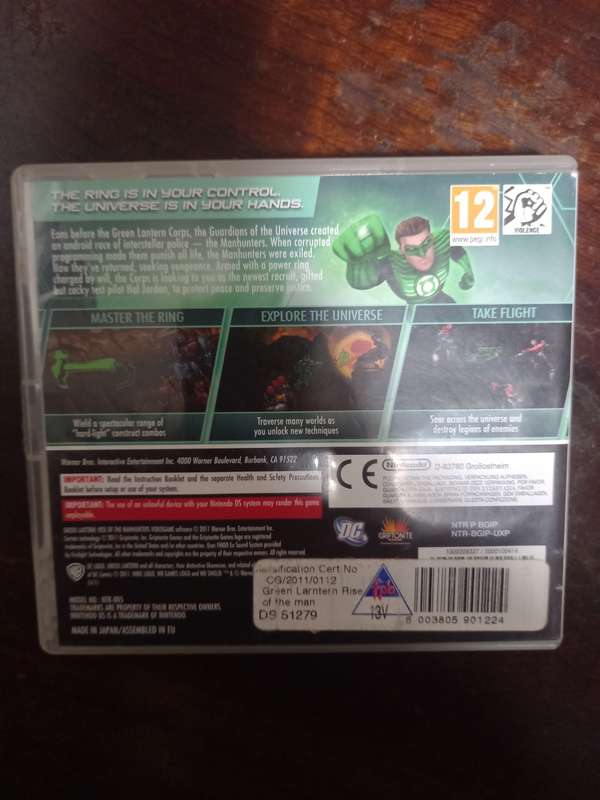 Green Lantern Rise Of The Manhunters