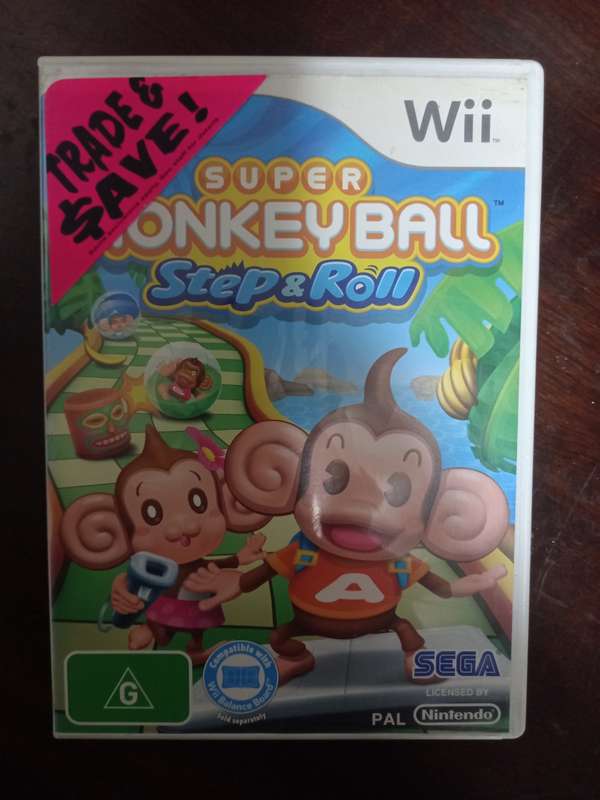 Super Monkey Ball Step And Roll