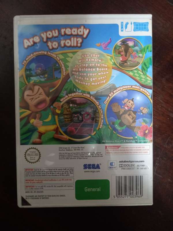 Super Monkey Ball Step And Roll