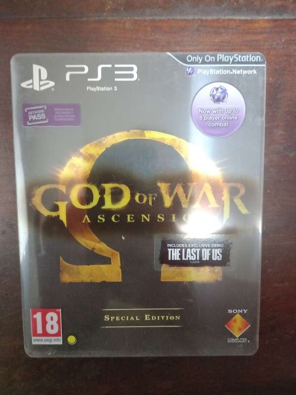 God Of War Ascension Steelbook Edition