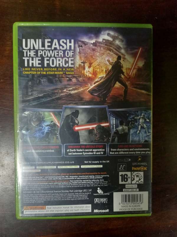 Star Wars The Force Unleashed