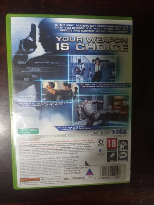 Alpha Protocol