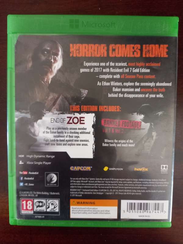 Resident Evil 7 Gold Edition