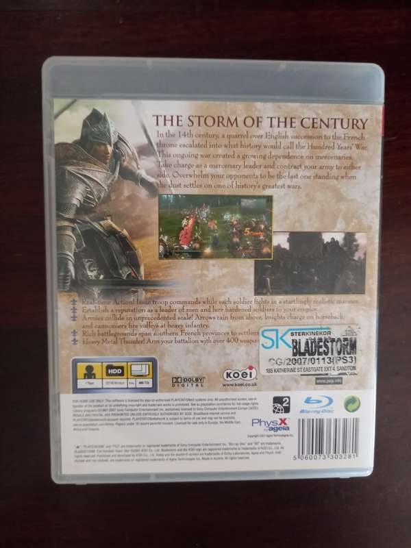 Bladestorm The Hundred Years War