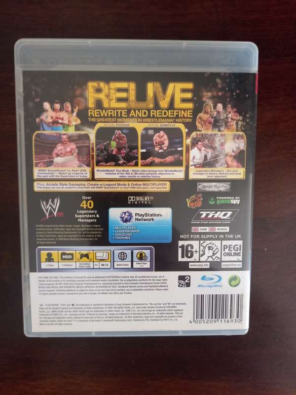 WWE Legends Of Wrestlemania