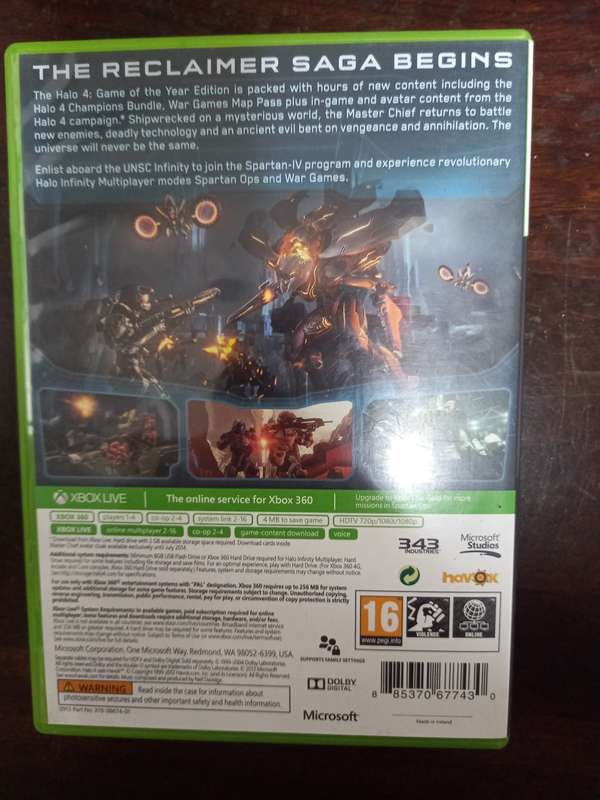 Halo 4 Game Of The Year Edition And Steelbook