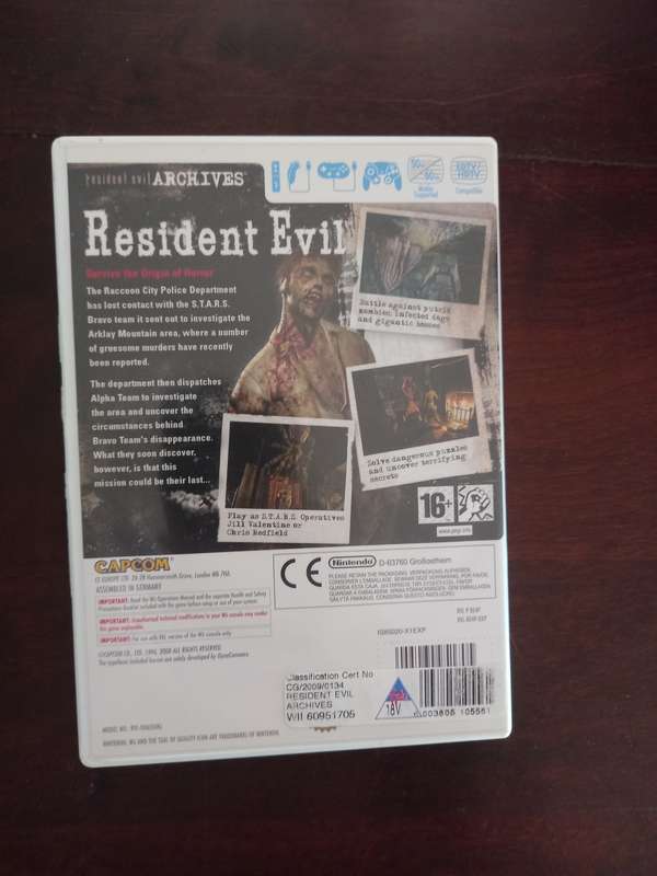 Resident Evil Archives