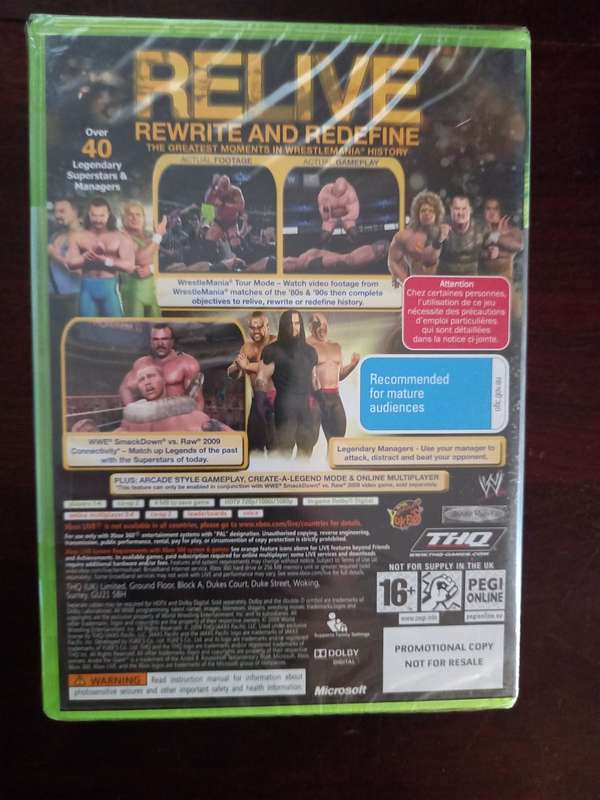 WWE Legends Of Wrestlemania