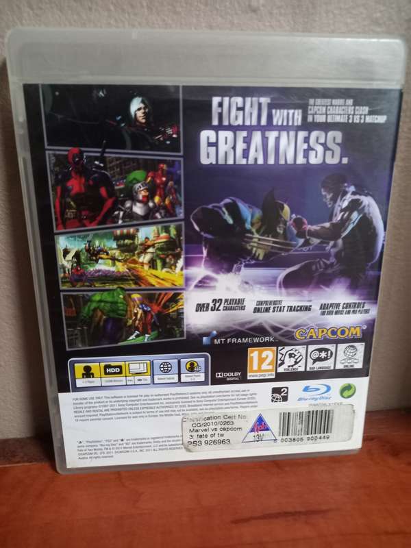 Marvel Vs Capcom 3