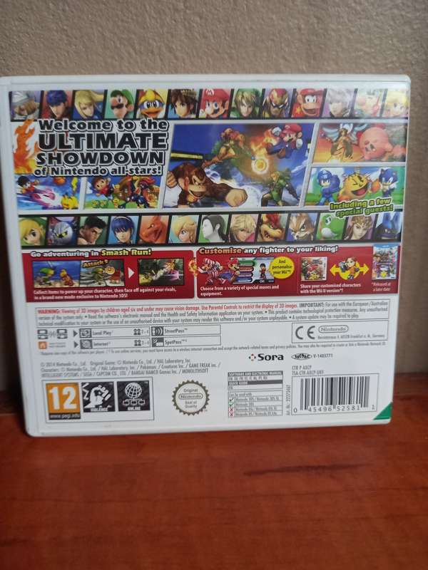 Super Smash Bros 3DS