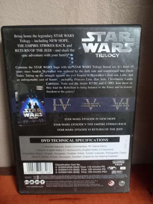 Star Wars Trilogy Box Set