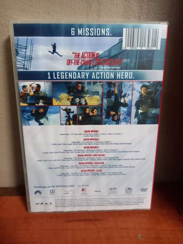 Mission Impossible 6 Movie Collection