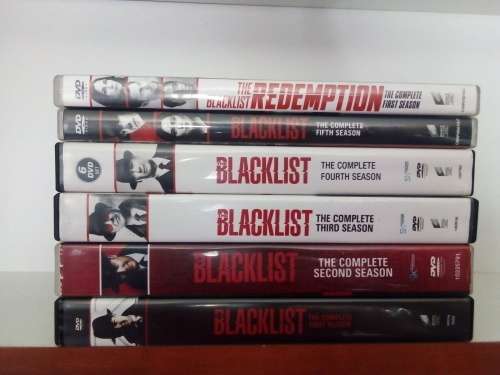 Blacklist Season 1 to 5 And Blacklist Redemption