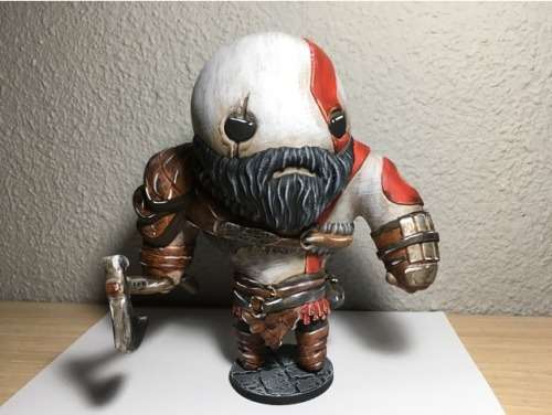 ****DIY GOD OF WAR KRATOS FIGURE****