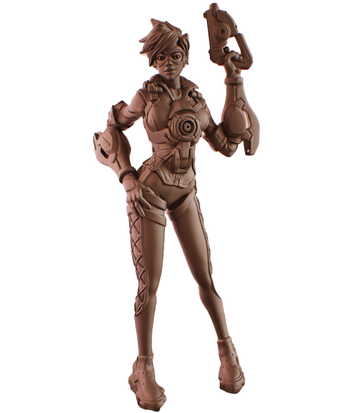Overwatch Tracer 3D Sculpt Figure (12cm) !!EXCLUSIVE ITEM!!
